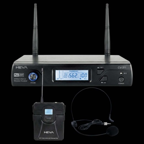 HEVA PRO AUDIO MICRÓFONO INALÁMBRICO DE VINCHA