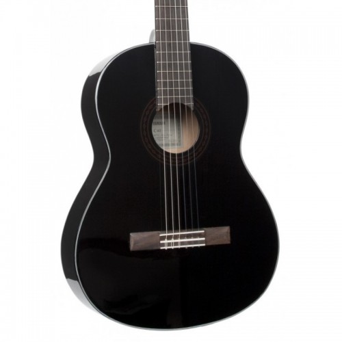 YAMAHA C40 Black GUITARRA CLASICA