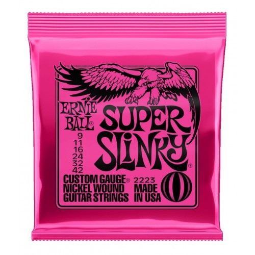 Cuerdas Ernie Ball Super Slinky 09