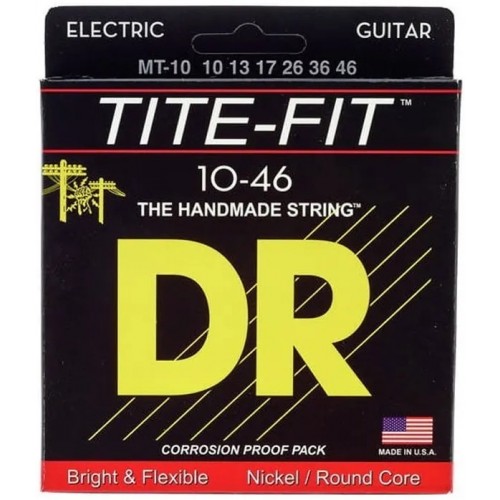 Cuerdas DR Tite Fit Nickel Round Core