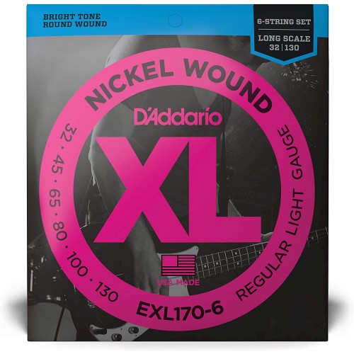 DADDARIO EXL 170-6 CUERDA BAJO