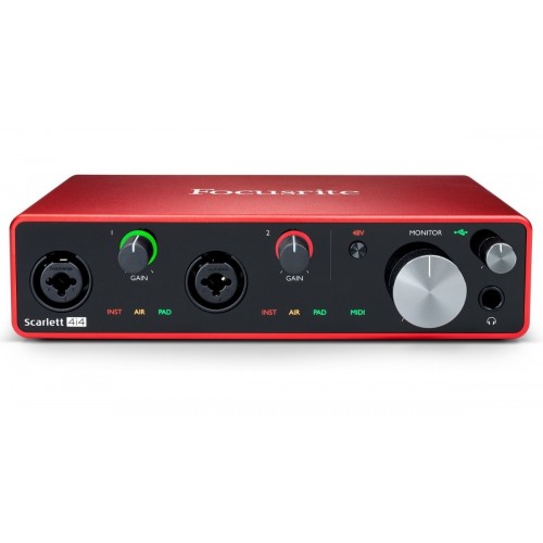 FOCUSRITE SCARLETT 4I4 3GEN PLACA INTERFAZ